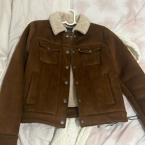 Suade Levi trucker jacket